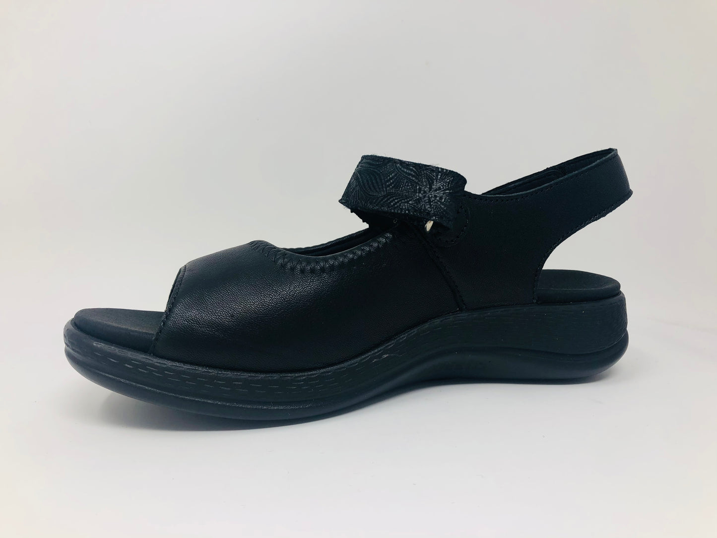 Softline by Fidelio Women's Hallux Hi Dynamic Sandal Black