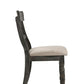 Leventis Linen Weathered Side Chair (Set of 2) - Light Brown