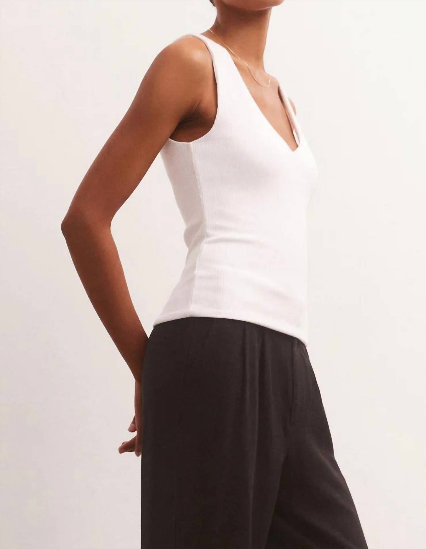Z Supply - Avala V-Neck Rib Tank Top