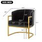 Upholstered Reading Accent Armchair For Living Room