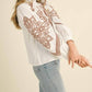 &Merci - Nicole Embroidered Top