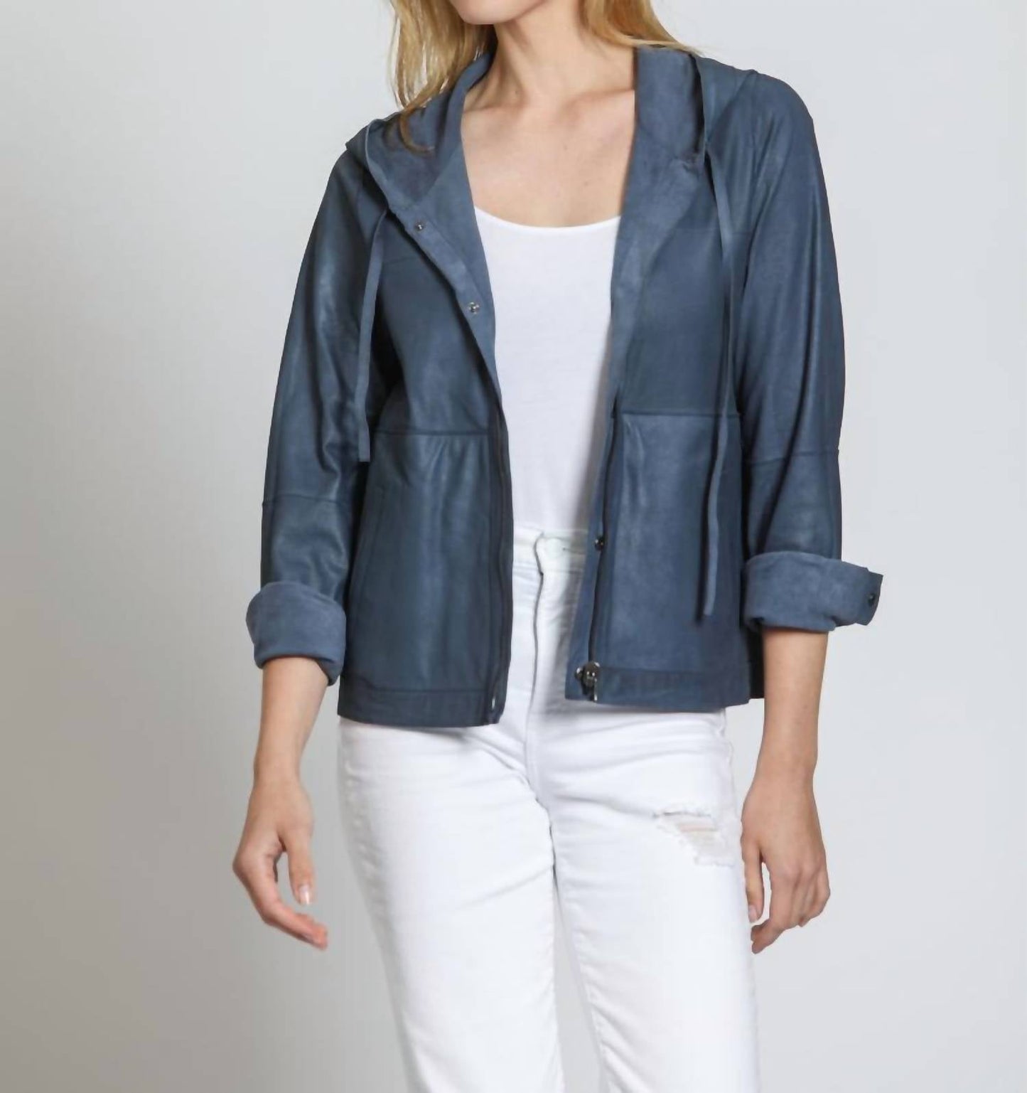 11 Uptown - Reversible Snap Front Jacket