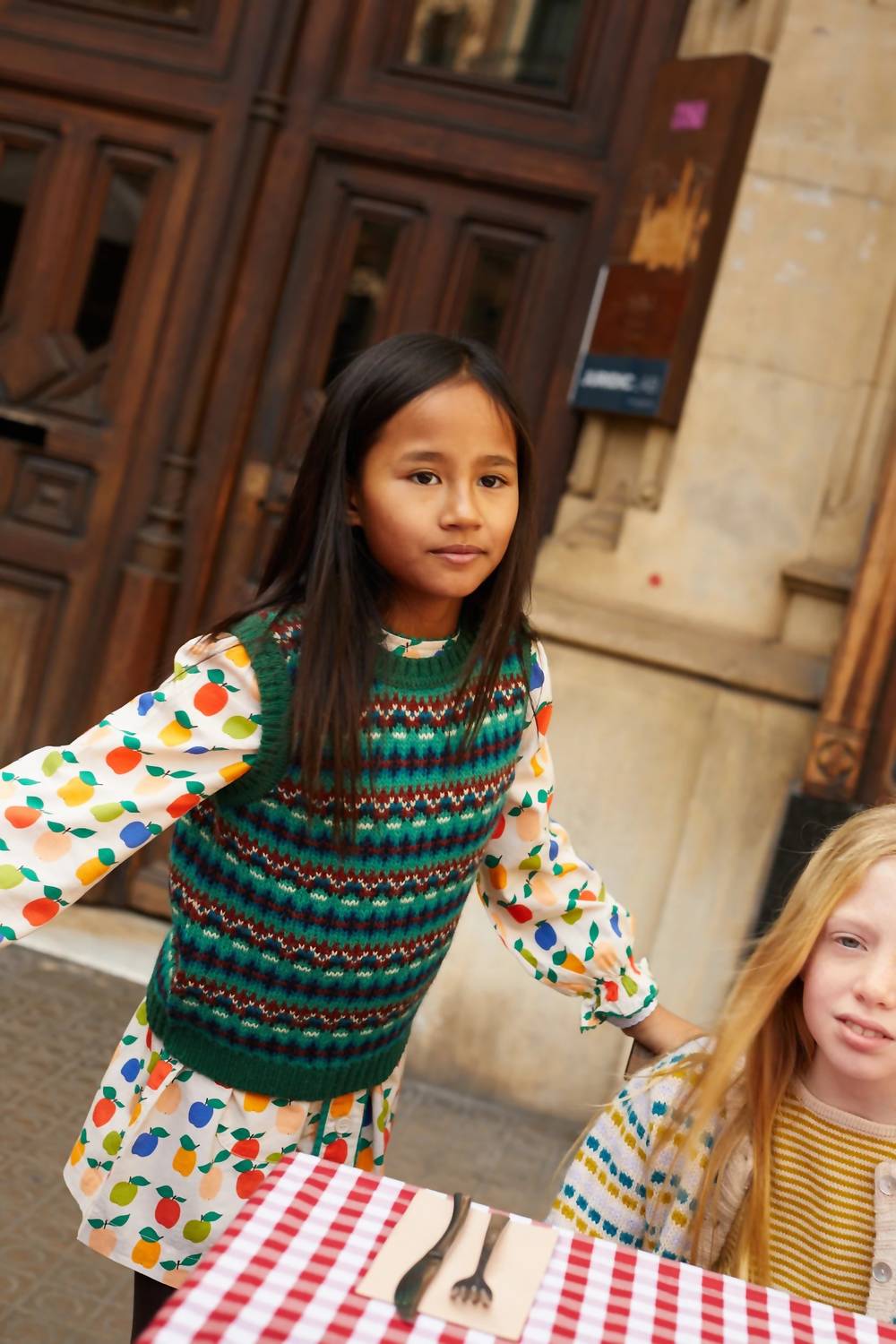 Hello Simone - Débardeur Pablo Fair Isle Sweater Vest