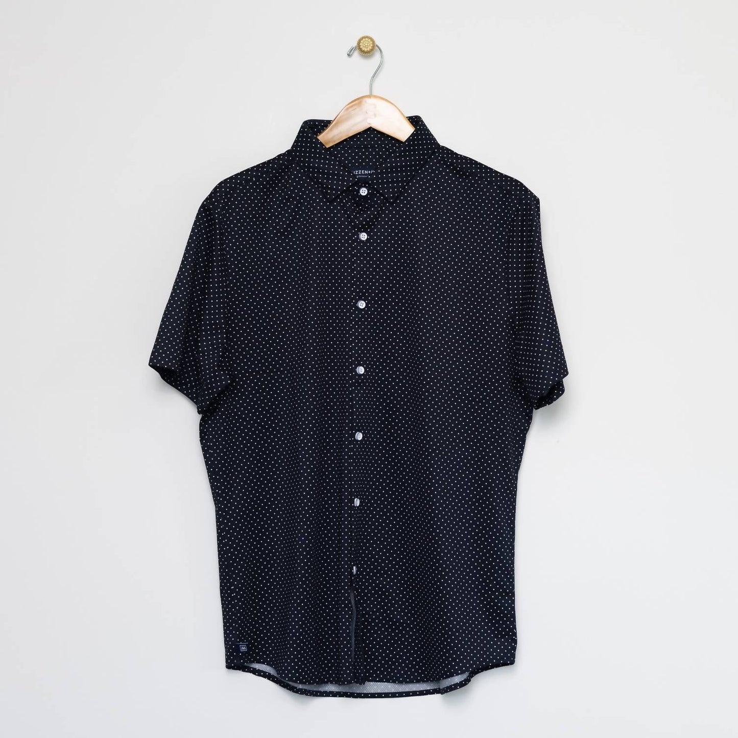 Mizzen + Main - हल्यार्ड शॉर्ट स्लीव बटन-डाउन शर्ट