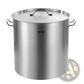 84qt Stainless Steel Stockpot with Strainer Basket