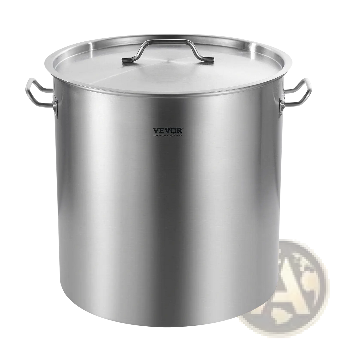 84qt Stainless Steel Stockpot with Strainer Basket