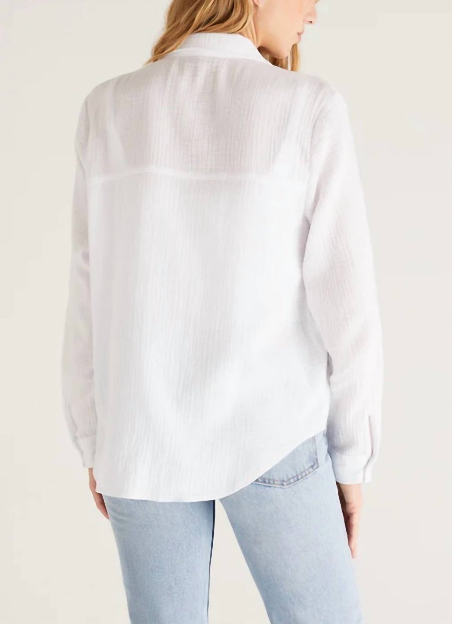Z Supply - KAILI BUTTON UP GAUZE TOP