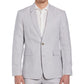 Cubavera Men's Classic Fit Solid Delave Linen Sport Coat Gray Size Medium