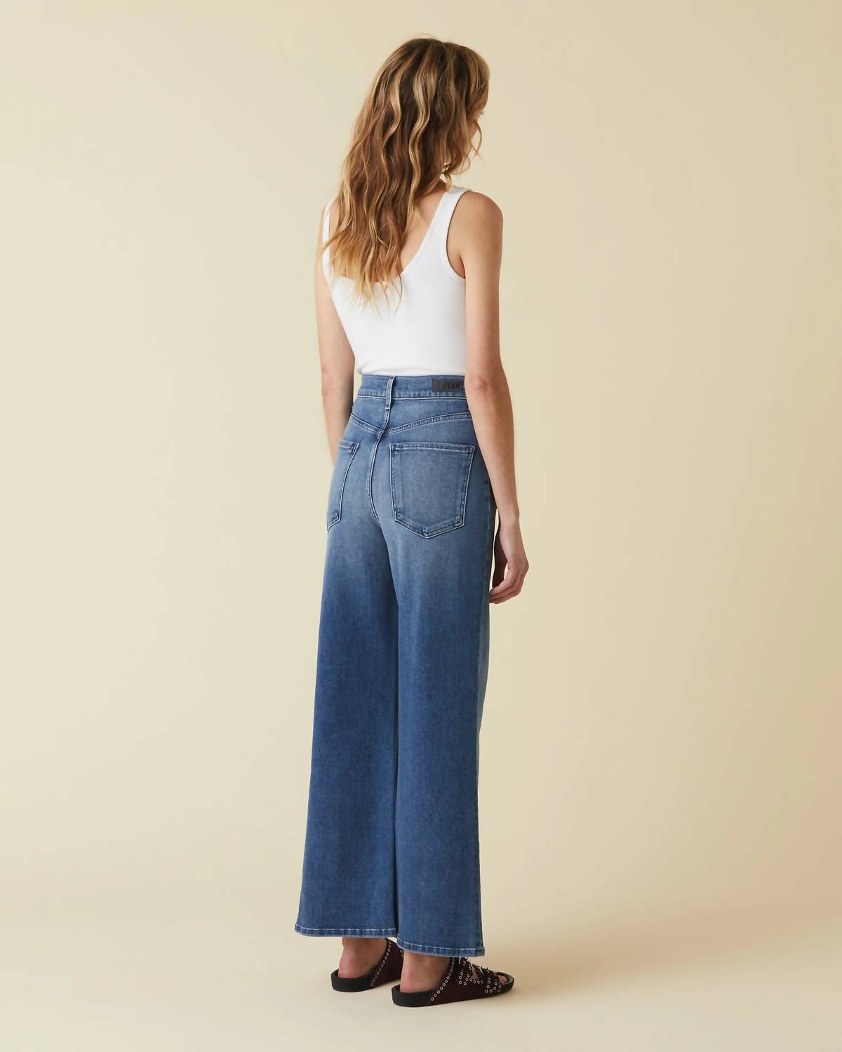 Le Jean - Virginia Wide Leg Ankle Jeans