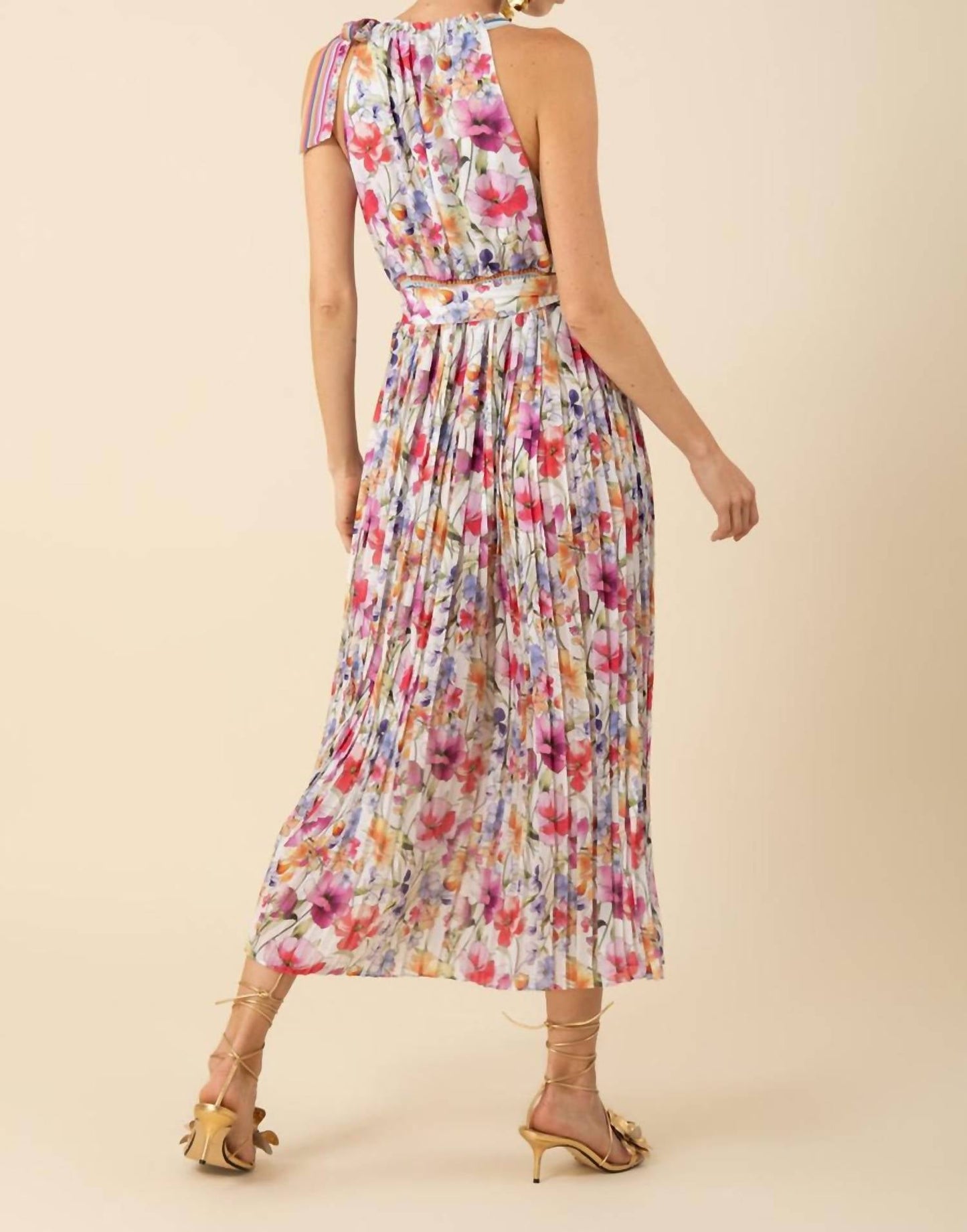 Hale Bob - Chelsea Chiffon Pleated Dress