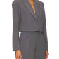 Amanda Uprichard - Reggie Cropped Blazer