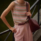 Varley - Deeley Stripe Stitch Tank Top
