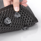 36 in. x 17 in. Non Skid Double Foam Bath Mat With 58 Suction Cups - 3 Colors