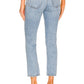 Agolde - Women's Riley Crop Highrise Straight Jeans