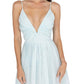 Akalia - Adeli V Neck Midi Dress