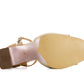 Andrea - Women's Heeled Ankle Strap Sandals