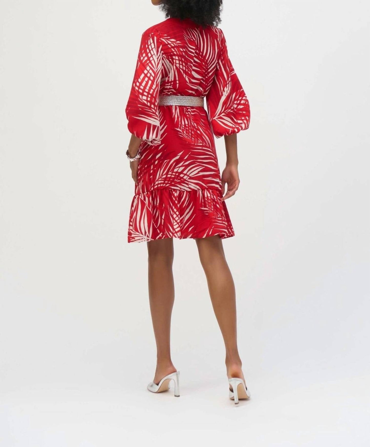 Joseph Ribkoff - Floral Puff Sleeve Dress