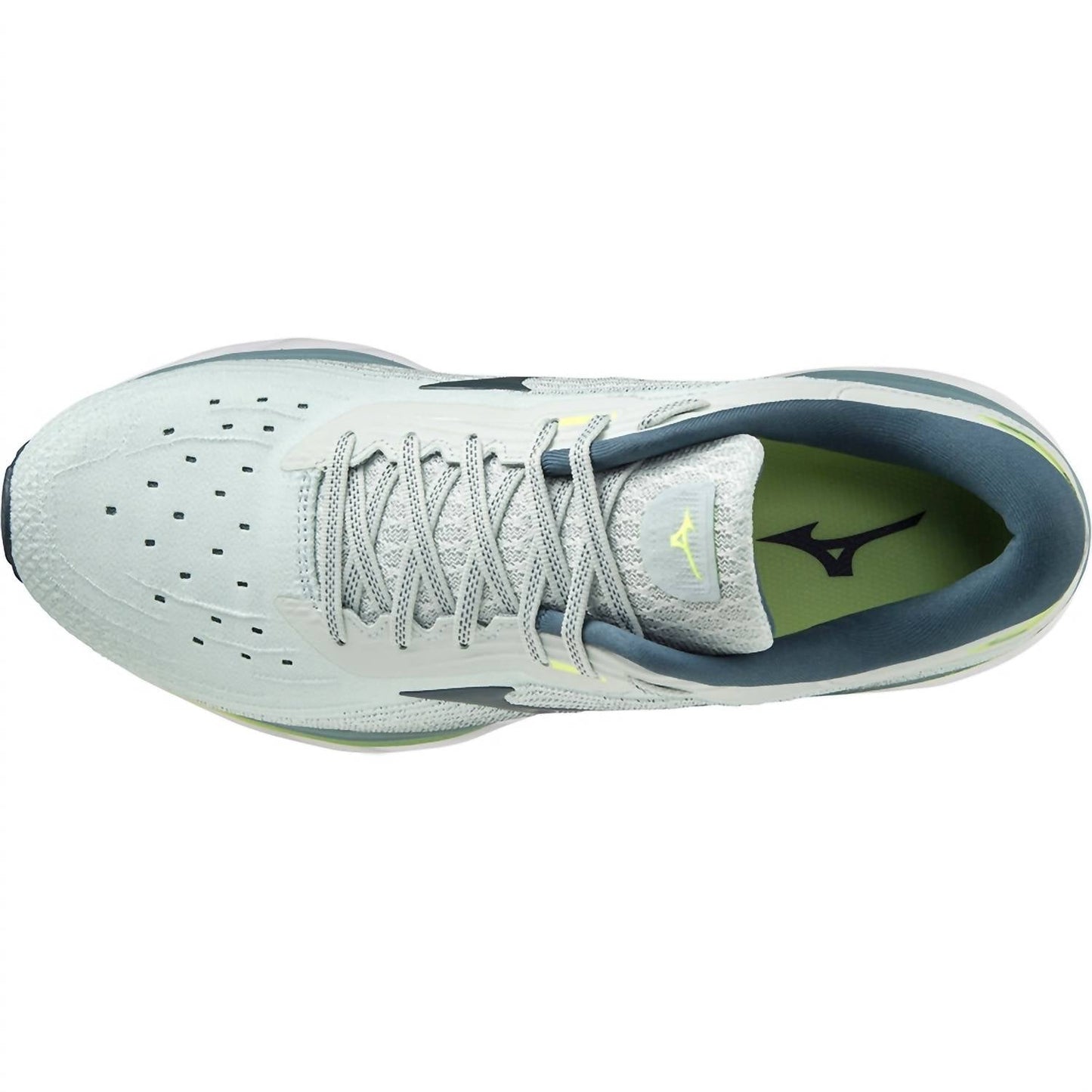 Mizuno - पुरुषों के वेव स्काई 5 रनिंग शूज़ - D/मीडियम चौड़ाई