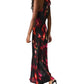 Steve Madden - Lara Satin High Neck Sleeveless Maxi Dress