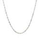14k White Gold Singapore Chain 1.5mm