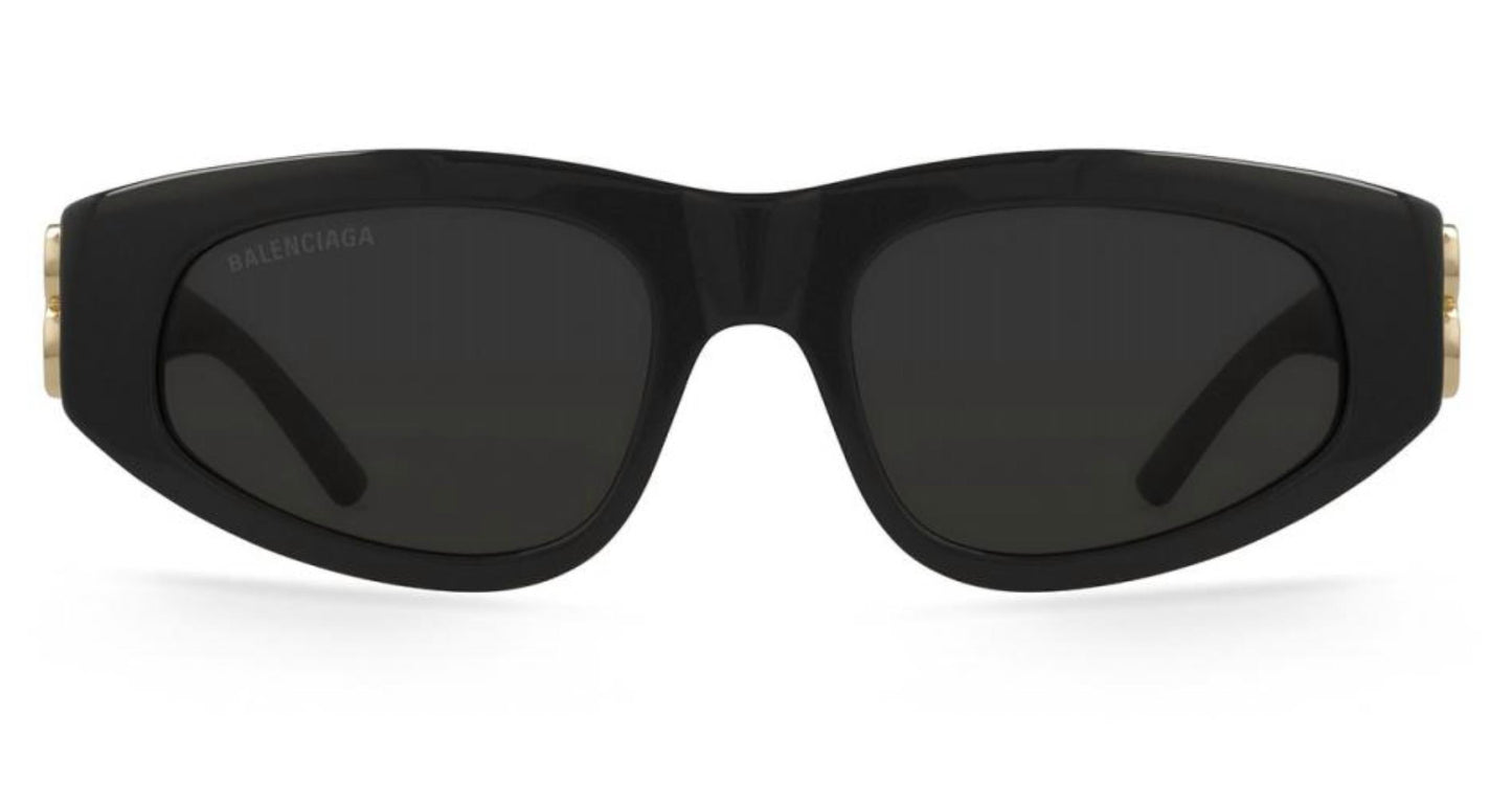 Balenciaga - अंडाकार गैर-ध्रुवीकृत धूप का चश्मा - Bb95s - 001