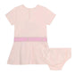 Michael Kors - Girls Logo Print Cotton Dress