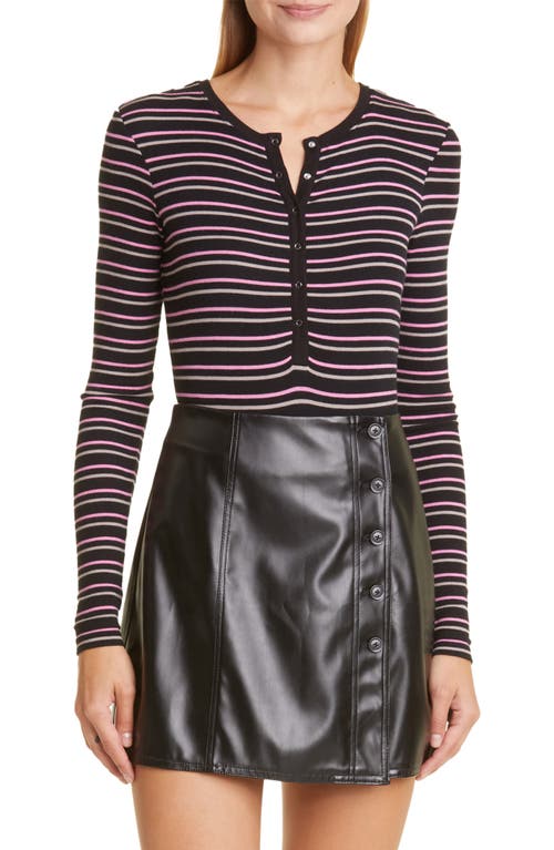 atm-anthony-thomas-melillo-stripe-henley-bodysuit-in-black-combo-at-nordstrom-size-small