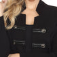 Joseph Ribkoff - Double Breasted Military Jacket