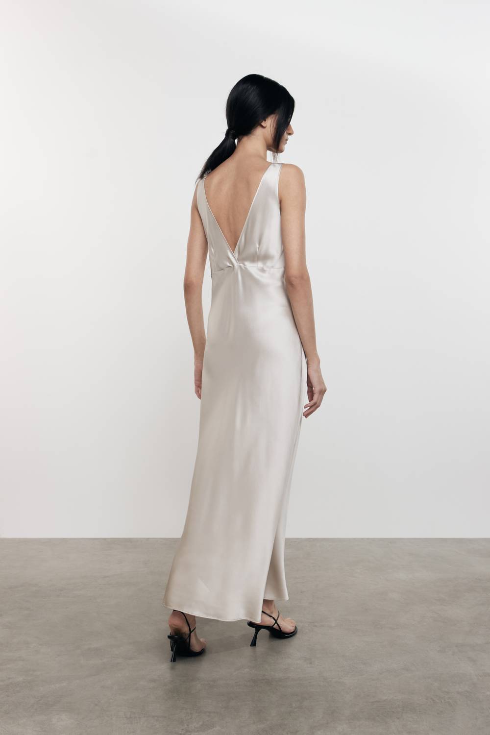 Enza Costa - SILK SATIN NUIT DRESS