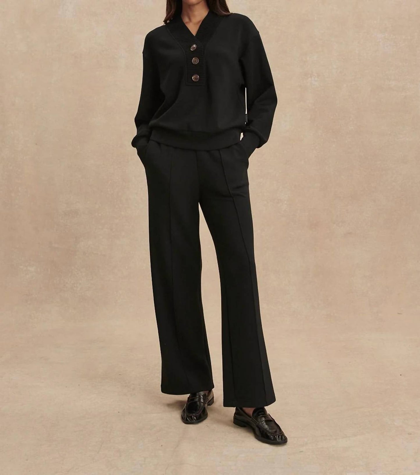 Varley - Lucine Button Front Sweater