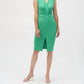 Joseph Ribkoff - V-neckline Sleeveless Sheath Dress