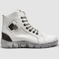 Kcr Group - Women's Original Thick Wool-lined Zip-up Leather Boots