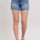 Judy Blue - High Waist Tummy Control Cool Denim Double Waistband Shorts