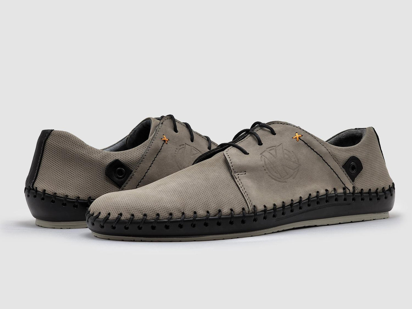 Kcr Group - Men's Stitched Leather Shoes