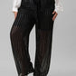 -Bl^Nk- - Peloni Wideleg Pants - Plus