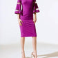 Joseph Ribkoff - Bell Sleeve Sheath Dress