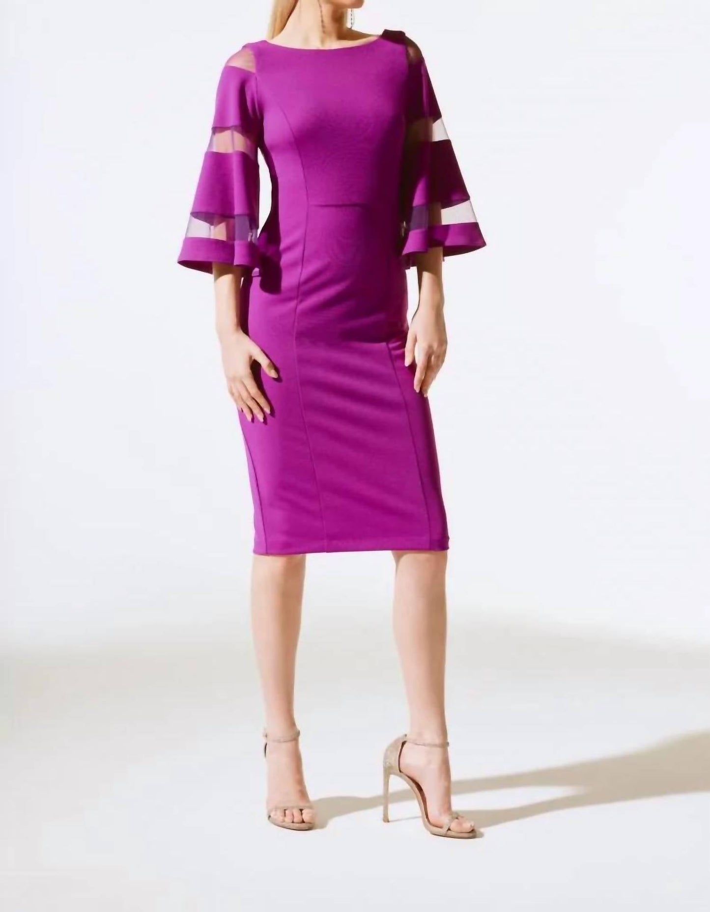 Joseph Ribkoff - Bell Sleeve Sheath Dress