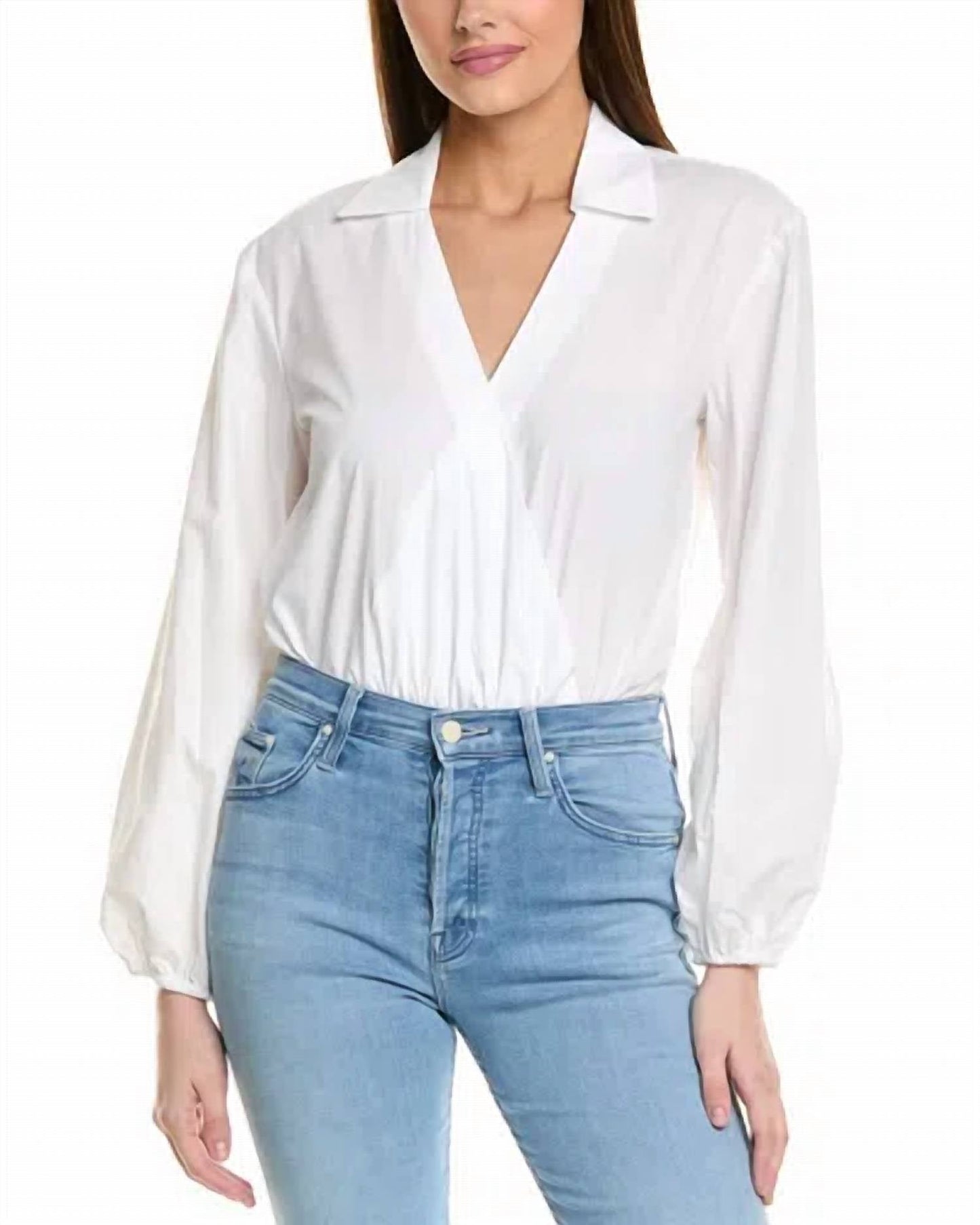 1.State - Women's Faux-wrap Bodysuit