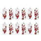 Whimsical Santa Ornament (Set of 12)