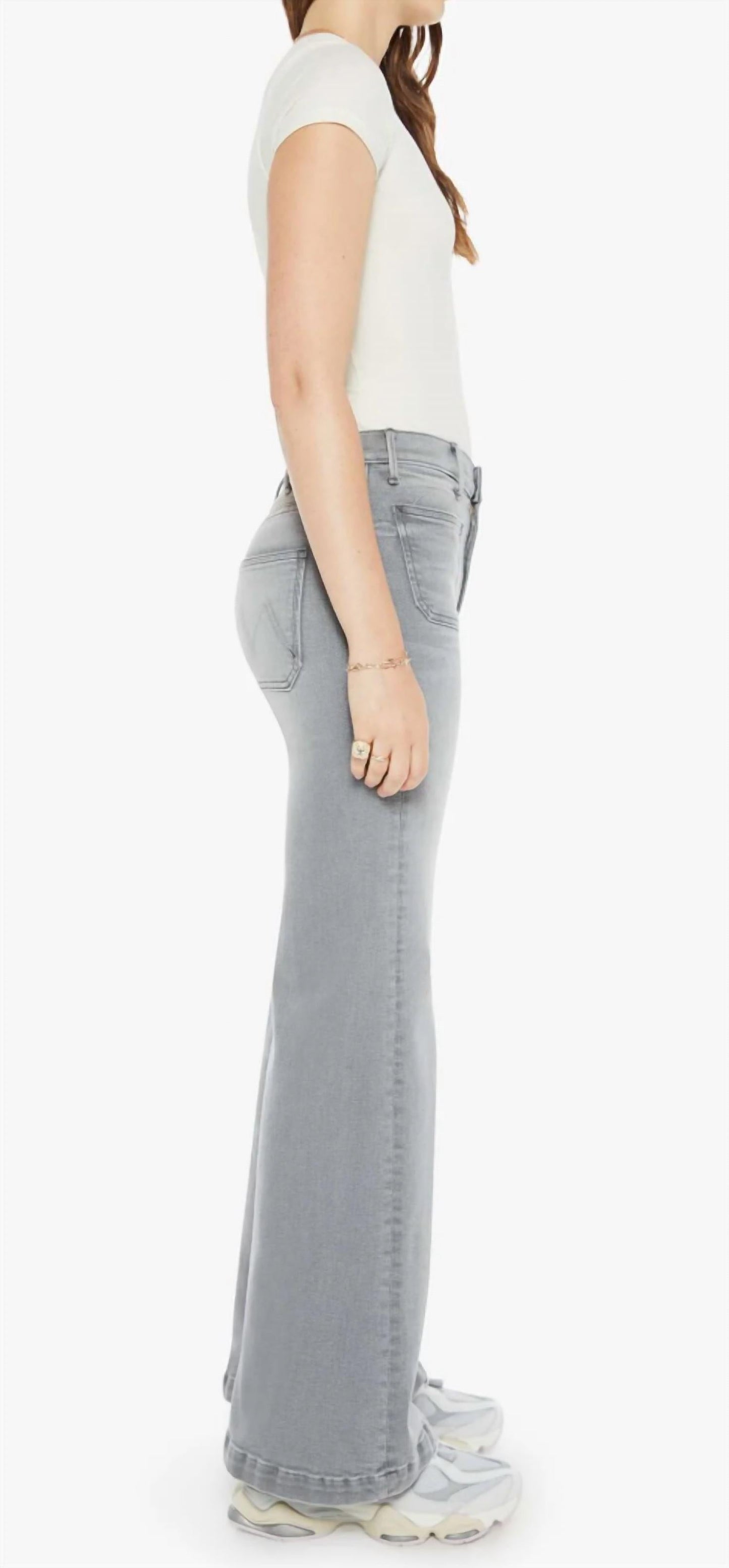 Mother - Hustler Roller Patch Pocket Wide Leg Pants