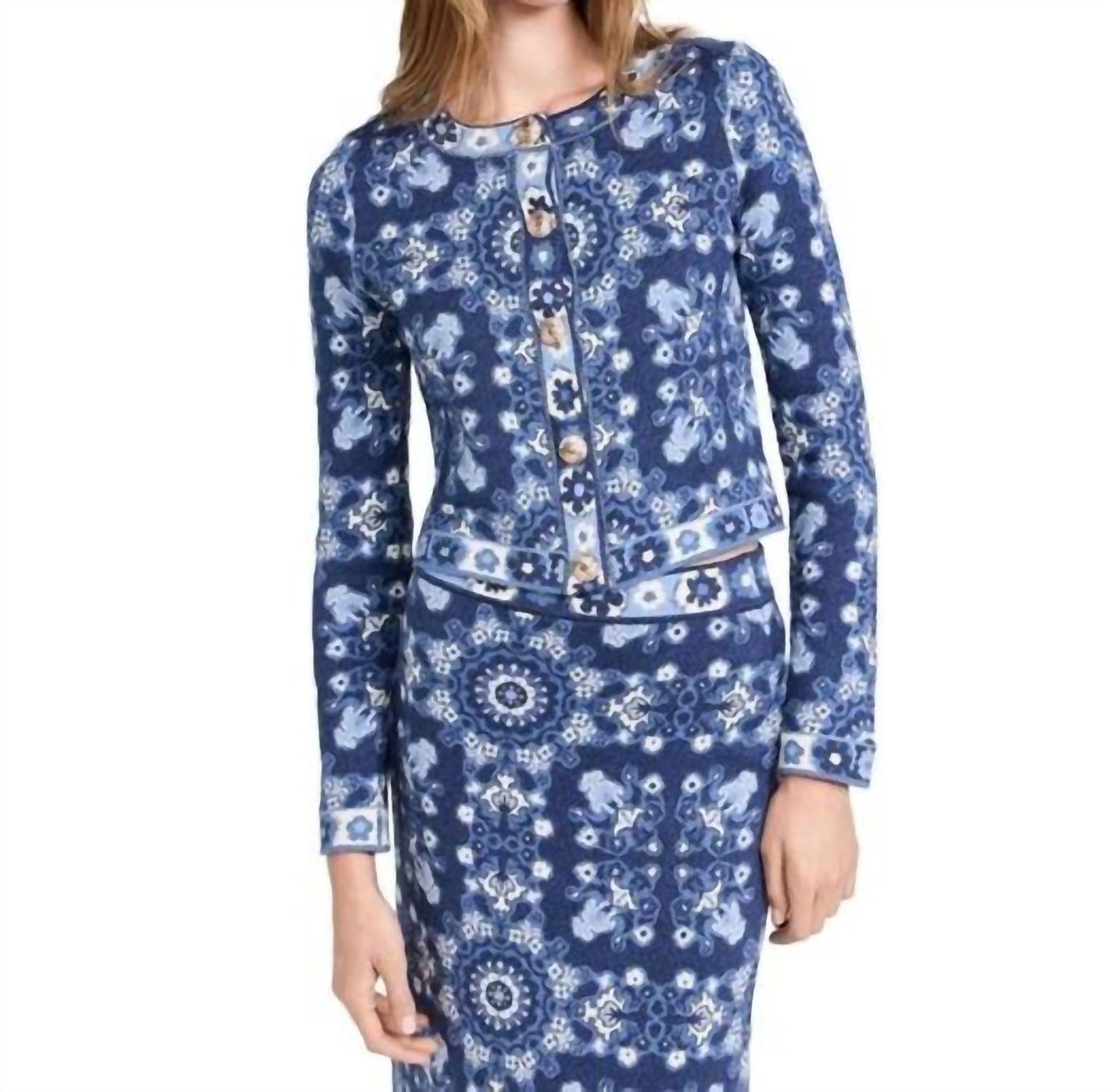 Cara Cara - Women's Livi Rita Tile Cotton Sweater