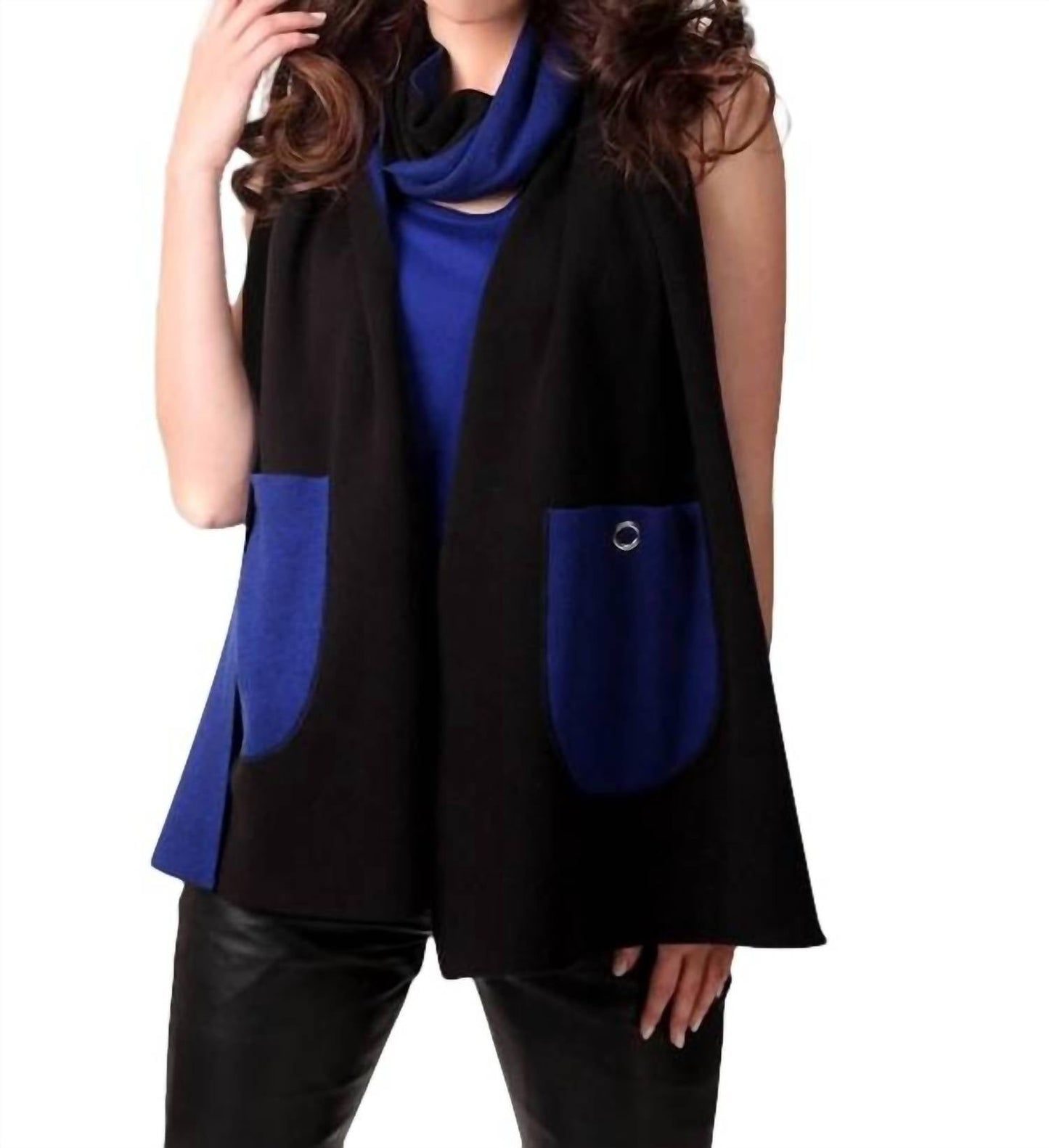 Angel - 2-Tone Reversible Pocket Shawl
