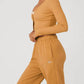 Alo Yoga - Whisper Ribbed Cropped Cardigan Sweater