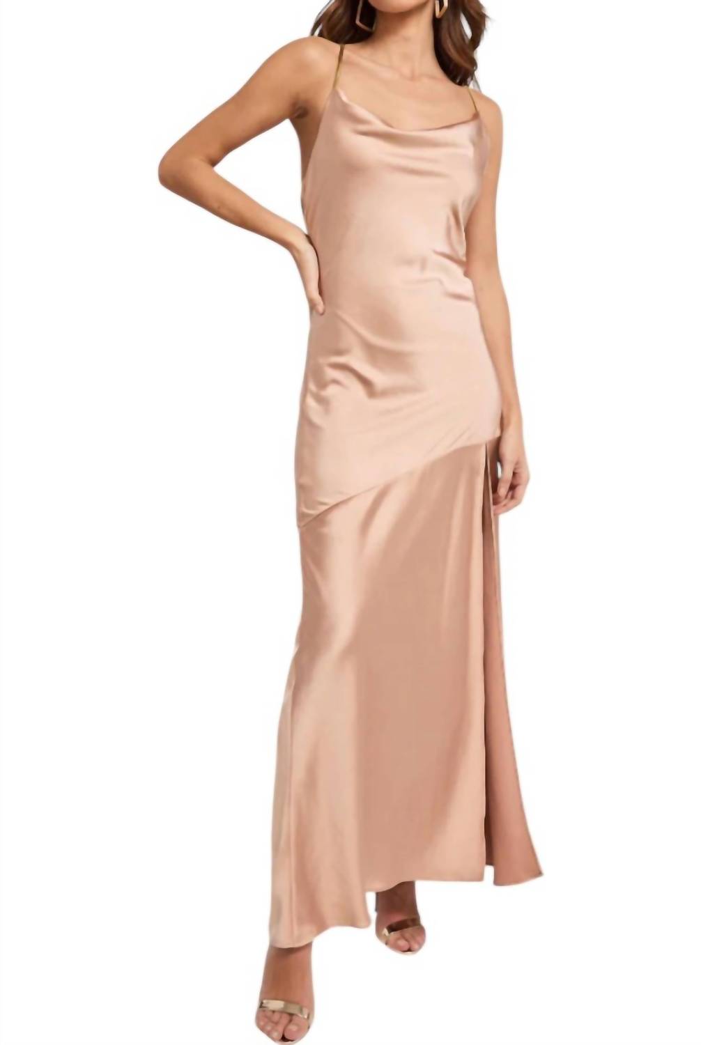 Generation Love - Evie Satin Maxi Dress