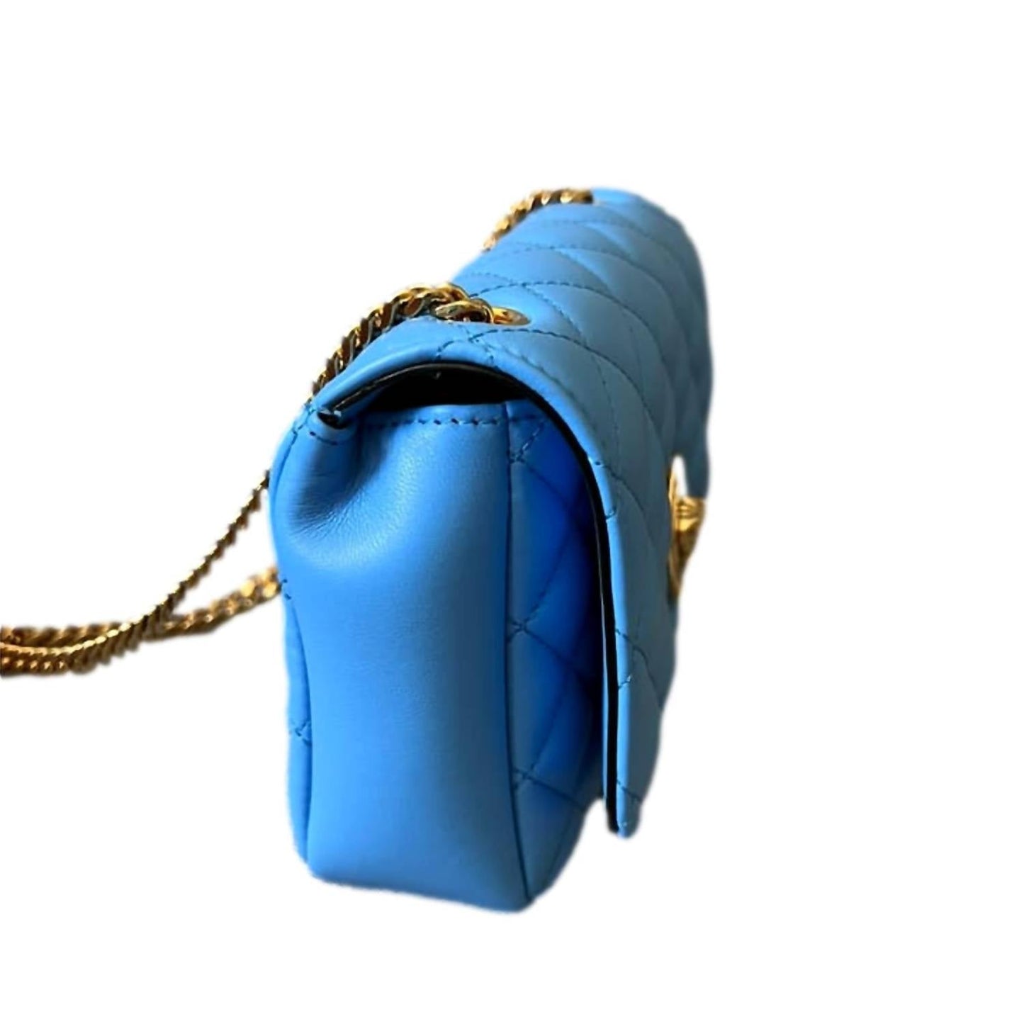 Versace - Women's Medusa Nappa Quilted Leather Chain Crossbody Bag
