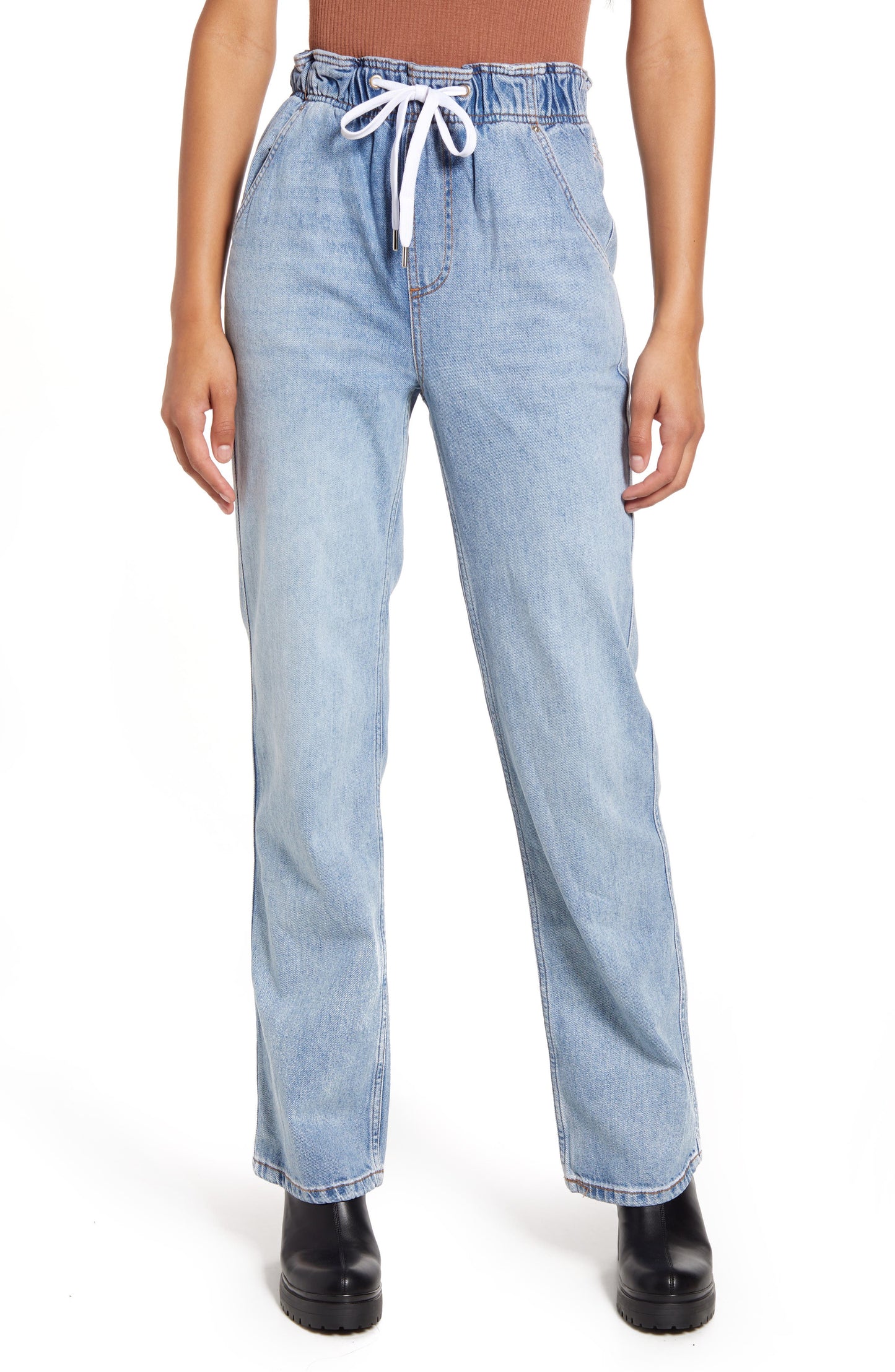 topshop-womens-high-waist-straight-leg-drawstring-jeans
