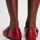 Bc Footwear - Women's Buckle Strap Ballet Flat Shoes