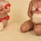 Montce - लड़कियों का मिनी रोज़ा और लुलु बिकनी सेट