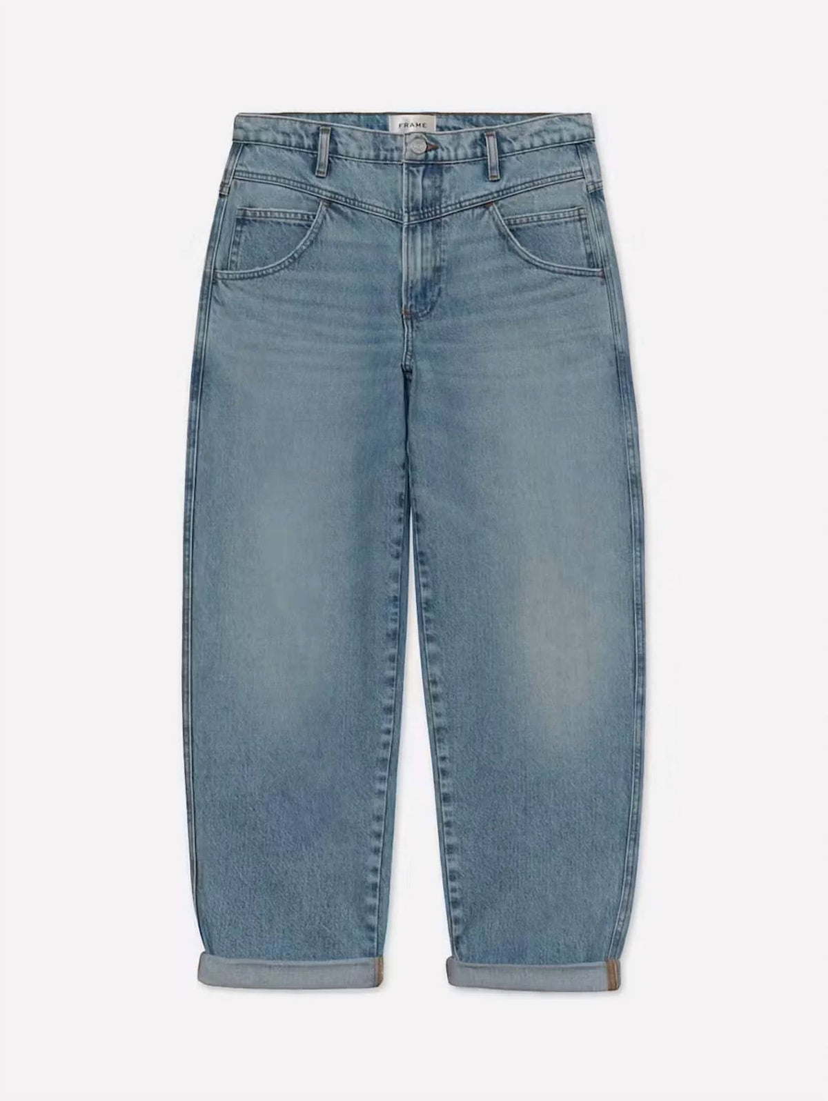 Frame - 90's Utility Loose Straight High Rise Jean