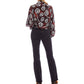 Fifteen Twenty - Scarlet Tie-front V-neck Top